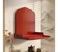 AYHARYLH Autel Mural De Bouddha,Étagère Moderne en Bois, Peu Encombrant | Sanctuaire Mural,Table De Méditation,Support De Dieu For La Maison Et Les Cadeaux,Étagère De Sanctuaire
