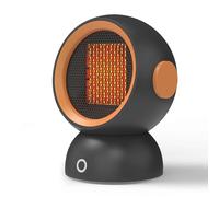 AYhome Radiateur soufflant 1500W PTC céramique chauffant, chauffage d’appoint portable - Faible consommation d’énergie, silencieux, protection anti-basculement et contre la surchauffe