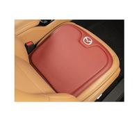 AYHYA Coussin de Siège Voiture pour Mazda 2 2002-2025, Tapis Conducteur Respirant, Coussin Confort Souple Antidérapant, Protection Intérieur Accessoires 4 Saisons,One Piece-Red
