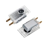 AYHYA Éclairage de Porte Logo LED pour Opel Insignia 2009-2020 2021 2022 2023 2024 2025,Projecteur de Lumière de Voiture,Lampe d'accueil de Porte,Lumière de Courtoisie avec Logo,Accessoire de Voiture