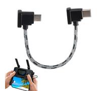 AYHYHLJZJ Câble de télécommande Micro AB vers USB C 15 cm pour DJI Mini SE, Mavic Mini, Mavic 2 Pro Zoom/Mavic Air/Mavic Pro Platinum, USB vers USB C nylon tressé accessoire RC Micro USB pour drone