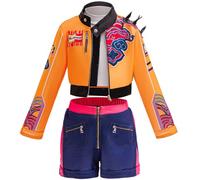 AYIMEIS Fille Rumi Cosplay Costume Complete Déguisement Anime Costume Girl Group Rumi Uniforme Noël Halloween Carnaval Fête Performance Fancy Dress Enfant Taille 110-160