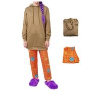 AYIMEIS Fille Rumi Cosplay Costume Pyjama 2 Pièces Déguisement Anime Costume Girl Group Rumi Uniforme Noël Halloween Carnaval Fête Performance Fancy Dress Enfant Taille 110-150