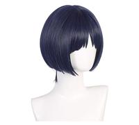 AYIMEIS Genshin Impact Cosplay Scaramouche Perruque Mèches Violette Déguisement de Genshin Perruque Wanderer Cosplay Wig Noël Halloween Carnaval Fête Performance Costume Accessoires