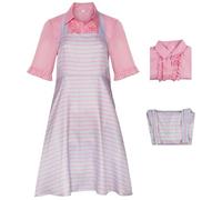 AYIMEIS Glinda Cosplay Costume Set Déguisement de Wicked Costume de Sorcière Glinda Robe Rose Noël Halloween Carnaval Fête Performance Vêtements pour Adulte