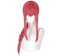 AYIMEIS Makima Cosplay Perruque Anime Chainsaw Man Cosplay Wig Déguisement de Makima Perruque Noël Halloween Carnaval Fête Performance Costume Accessoires