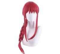 AYIMEIS Makima Cosplay Perruque Anime Chainsaw Man Cosplay Wig Déguisement de Makima Perruque Noël Halloween Carnaval Fête Performance Costume Accessoires