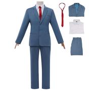 AYIMEIS Sasaki Cosplay Costume avec Perruque Déguisement de Anime Smoking Behind The Supermarket with You Costume Sasaki Uniforme Noël Halloween Carnaval Fête Performance Adulte S-3XL