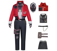 AYIMEIS Zenless Zone Zero Billy Cosplay Costume Complet Set Déguisement de Billy Costume Personnage de Jeu Billy The Kid Uniforme Noël Halloween Carnaval Fête Cosplay Adulte