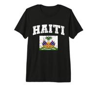 Ayiti - Drapeau de la Haïti Supporters Haïtiens T-Shirt Haut de Gamme