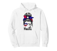 Ayiti Femme Drapeau de la Haïti Supporters Haïtiens Sweat à Capuche