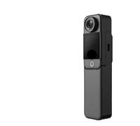 AYJYZHIAG Caméra d'action de Poche C300 4K 30 IPS, stabilisation d'image gyroscopique 6 Axes, Vision Nocturne améliorée, Webcam à Distance WiFi 5G, caméra DV Sportive(C300POCKET Black)