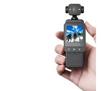 AYJYZHIAG Caméra d'action Miniature de Poche avec Wi-FI, Objectif Rotatif, Mini caméscope d'extérieur 8 MP