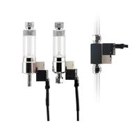 AYJYZHIAG Compteur de Bulles de CO2 for Aquarium avec électrovanne, Dispositif de Mesure du dioxyde de Carbone sans Retour, système de contrôle de la réaction du CO2(Quick Plug Version)