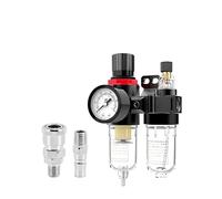AYJYZHIAG Filtre de piège de régulateur de séparateur d'eau d'huile de compresseur AFC2000, avec soupape de réduction d'air for aérographe, Connexion G1/4(AFC w (SM20 PM20))