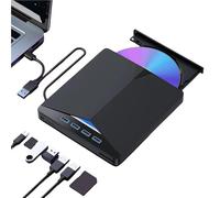 AYJYZHIAG Graveur CD/DVD Externe 7 en 1 USB 3.0 Type-C for Windows 10/8/7/Linux/OS