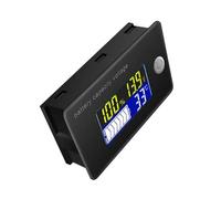 AYJYZHIAG Indicateur de capacité de Batterie au Plomb-Acide Li-ION Lifepo4 DC 10 V ~ 100 V, voltmètre numérique, testeur, Moniteur de température 12 V, 24 V, 36 V, 48 V, 96 V
