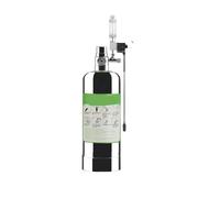 AYJYZHIAG Kit de système de générateur de CO2 for Double Aquarium 5L, système de générateur de Cylindre de CO2 avec électrovanne diffuseur de Bulles de dioxyde de Carbone(2L)