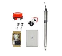 AYJYZHIAG Kit d'ouverture de Portail à battant Simple - 2 télécommandes GRATUITES, télécommandes de Voiture/kit Solaire/Verrouillage de Portail en Option(Kit b)