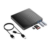 AYJYZHIAG Lecteur Blu-Ray Externe USB 3.0 Type-C Multifonction, Lecteur Optique combiné, graveur de CD et DVD for Ordinateur Portable, Windows Mac OS