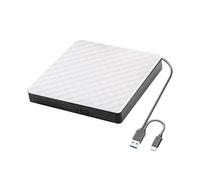 AYJYZHIAG Lecteur DVD Blu-Ray Externe 2 en 1 USB 3.0 Portable, Lecteur CD/DVD, graveur for Ordinateur Linux, Windows 10/8/7 et macOS(MBUSD-700DH-CL-6M)