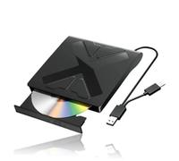AYJYZHIAG Lecteur Optique Externe DVD RW Blu-Ray USB 3.0 Type-C, Interface 2 en 1, graveur DVD/CD, Lecteur/Lecteur/Lecteur/graveur de PC Bureau