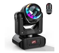 AYJYZHIAG Lumière à tête mobile 150W arc-en-ciel DMX512, faisceau effet activé par la voix et lumière motif rotatif for de scène Disco