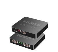 AYJYZHIAG Meilleur répartiteur 4K, séparateur 1x2, extracteur, amplificateur HDR 2.0, 1 entrée Sorties, for PS4, TV, PS5(ZY-HS20E)