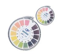 AYJYZHIAG Papier Test pH Universel, Plage de Mesure 1 à 14, indicateur, Rouleau bandelettes Tournesol for l'eau, l'urine et la salive