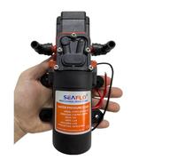 AYJYZHIAG Pompe de surpression électrique Marine Miniature 35PSI DC 12V 24V, Pompe Auto-amorçante à diaphragme, Douche Solaire, Lavage de Voiture, Toilettes, pompage RV
