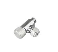 AYJYZHIAG Régulateur de CO2 for Plantes d'aquarium, Valve à Aiguille précise-régulateur diffuseur, Compteur de Bulles réglable à tête Unique, Accessoires for Aquarium(Single Head)