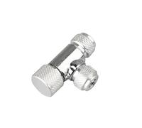 AYJYZHIAG Régulateur de CO2 for Plantes d'aquarium, Valve à Aiguille précise-régulateur diffuseur, Compteur de Bulles réglable à tête Unique, Accessoires for Aquarium(Double Head)