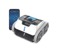 AYJYZHIAG Robot Nettoyeur de Piscine Automatique sans Fil 3312Pro, Batterie 9200 mAh, Planification d'itinéraire par Application, sélection du Mode Nettoyage, Auto-Nettoyage(3312Pro (110-240V))