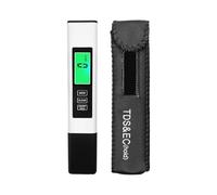 AYJYZHIAG Stylo de Test et Surveillance avancé la qualité l'eau 3 en 1, Mesure précise conductivité, température, rétroéclairage Bicolore(White Holsters Box)