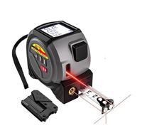 AYJYZHIAG Télémètre Laser/r 3 en 1, Ruban à mesurer de 5 m, Outil de Mesure Laser/r Portable de 60 m/196 pi/40 m/131 pi, Niveau Laser/r en Croix. Boucle.(60m)