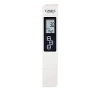 AYJYZHIAG Testeur d'eau numérique Haute précision TDS, pH-mètre 0-14, 0-9990 ppm, et EC, écran LCD, pureté de l'eau, PPM, Filtre d'aquarium(TDS with Battery1)
