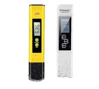 AYJYZHIAG Testeur d'eau numérique Haute précision TDS, pH-mètre 0-14, 0-9990 ppm, et EC, écran LCD, pureté de l'eau, PPM, Filtre d'aquarium(PH TDS Blue Battery)