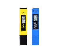 AYJYZHIAG Testeur d'eau numérique TDS, Haute précision, pH-mètre 0-14, 0-9990 ppm, et EC, écran LCD, pureté de l'eau, PPM, Filtre d'aquarium(PH TDS Blue Battery)