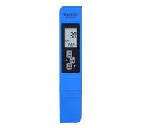 AYJYZHIAG Testeur d'eau numérique TDS, Haute précision, pH-mètre 0-14, 0-9990 ppm, et EC, écran LCD, pureté de l'eau, PPM, Filtre d'aquarium(TDS Blue)