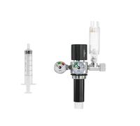 AYJYZHIAG Vanne de régulation à Triple élément filtrant en Acier Inoxydable, Kit de générateur de Cylindre en Acier CO2 1L/2L for Aquarium à Monter soi-même(R20 No Plug)