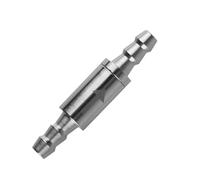 AYJYZHIAG vers Le diffuseur du système CO2, Valve d'eau d'aquarium de 4mm, clapet Anti-Retour d'eau en Acier Inoxydable, Cylindre de dioxyde for équipement CO2