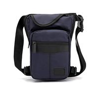 AYKANING Sacoche Moto Jambe,Moto Drop Leg Bag Sac de Jambe en Nylon for Hommes, Sac de Cuisse, Ceinture de Hanche, Sac Banane for Femmes, Sacoche à bandoulière for Moto(Deep Blue)