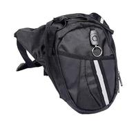 AYKANING Sacoche Moto Jambe,Moto Drop Leg Bag Sac de Jambe for Hommes, Sac d'équitation de Moto, étanche, Sac Banane décontracté d'extérieur, Sac de Moto, Ceinture de Cuisse, Hanche.(Clear)