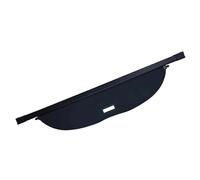 AYKNINGD éTagèRe ArrièRe RéTractable pour Coffre De Voiture Housse De Protection Rétractable Utilisation Adaptée pour Coffre Arrière Porsche Cayenne 2011-2018, Noire, 1 Lot