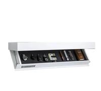 AYKNINGD Meuble Plus Tiroir Secret Compartiment Flottante avec ccaché, Solution de Rangement à, for Salon ou Bureau(White,1PCS)