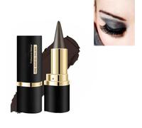 Ayky Long Wear Gel Eyeliner,Natural Black Eyeliner Cream Waterproof,Rational Gel Eyeliner,Cream Eye Liner Pen,Liquid Eyeliner Pencil Smokey Eyeshadow Palette Stick (02#)