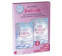 Ayla Dade : Winter Dreams Protège-livre : couverture pour livre (19,7 x 27,8 cm) rembourrée et imperméable avec carte de caractère exclusive