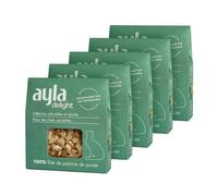 AYLA Lot de 5 paquets de friandises pour chat lyophilisées de qualité supérieure - Riche en protéines - Booster vital pour pelage et muscles - Pour chatons et chats adultes (140 g, filet de poitrine