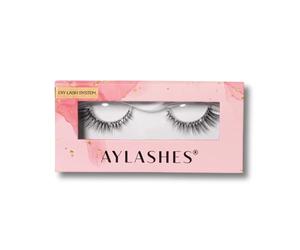 AYLASHES 1 paire d'extensions de cils DIY Pretty Women - Tenue jusqu'à 7 jours - Kit de bricolage pour la maison - Faux cils adhésifs - Kit d'extension de cils