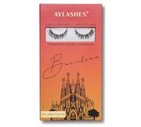 AYLASHES Extensions de cils BARCELONA DIY - Tenue jusqu'à 7 jours - Kit de bricolage pour la maison - Cils artificiels - Kit d'extension de cils - 5 mm à 14 mm